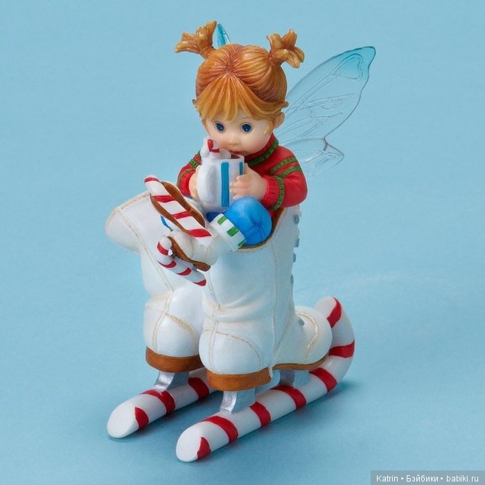 Рождественские феечки — Фарфоровые статуэтки и фигурки: винтаж