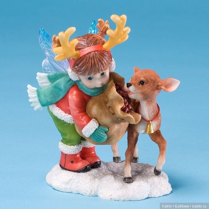 Рождественские феечки — Фарфоровые статуэтки и фигурки: винтаж