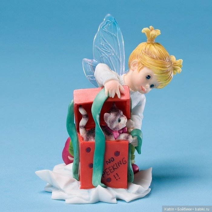 Рождественские феечки — Фарфоровые статуэтки и фигурки: винтаж
