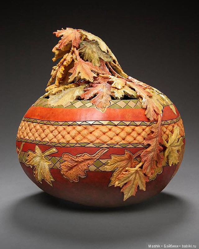 Шедевры из тыквы от Мэрилин Сандерлэнд (фото 4)