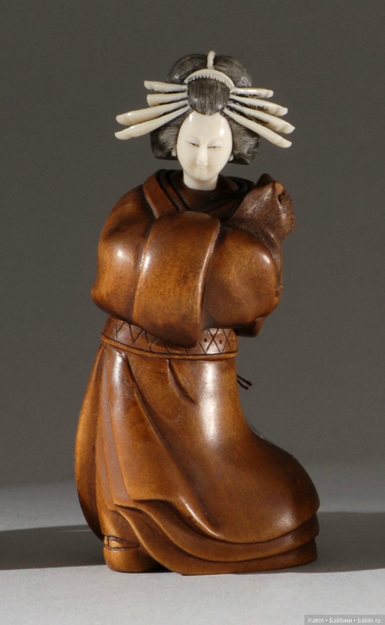 Японские нэцкэ - антиквариат (фото 2)