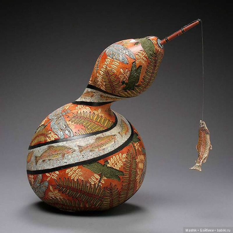 Шедевры из тыквы от Мэрилин Сандерлэнд