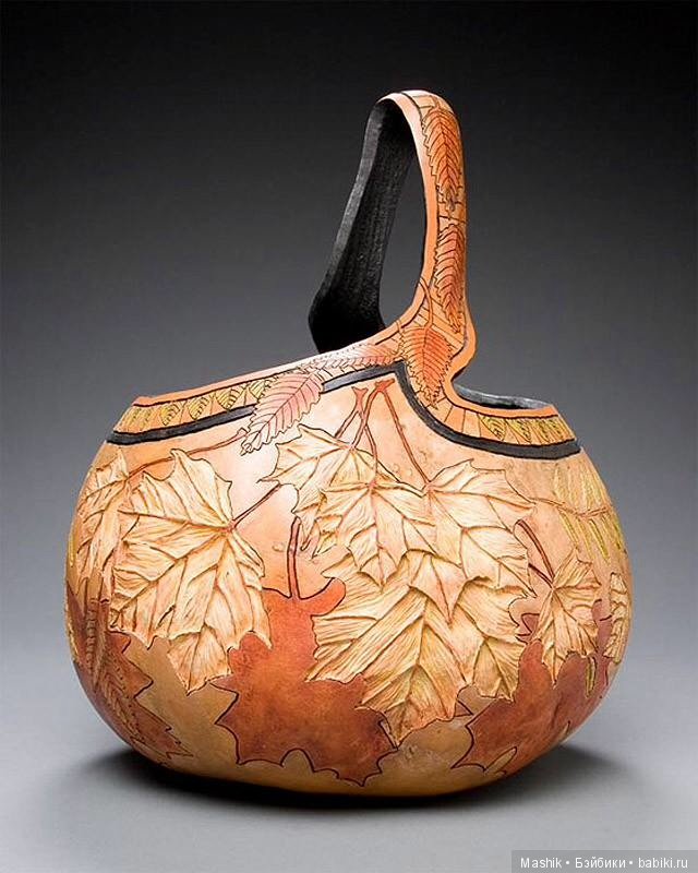 Шедевры из тыквы от Мэрилин Сандерлэнд