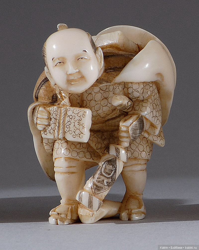 Японские нэцкэ - антиквариат (фото 3)