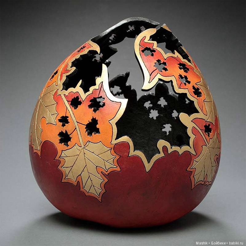 Шедевры из тыквы от Мэрилин Сандерлэнд