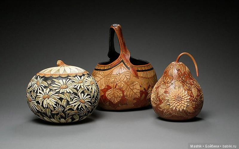 Шедевры из тыквы от Мэрилин Сандерлэнд