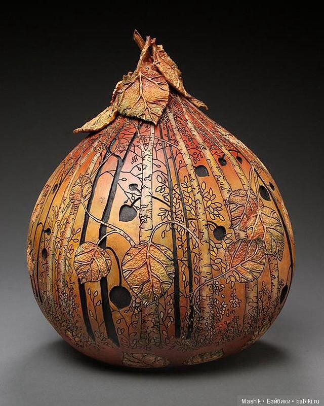 Шедевры из тыквы от Мэрилин Сандерлэнд (фото 5)