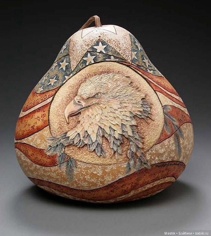 Шедевры из тыквы от Мэрилин Сандерлэнд