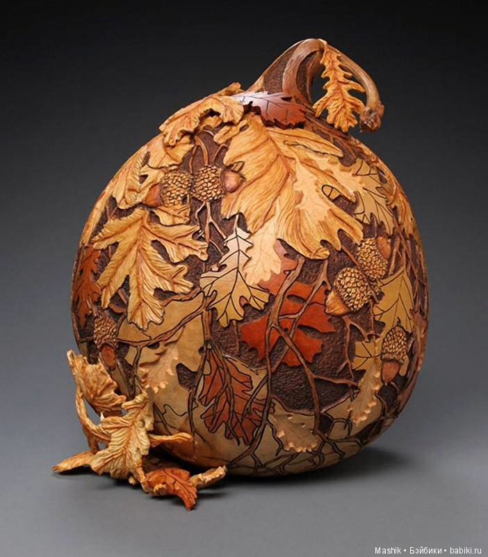 Шедевры из тыквы от Мэрилин Сандерлэнд (фото 9)