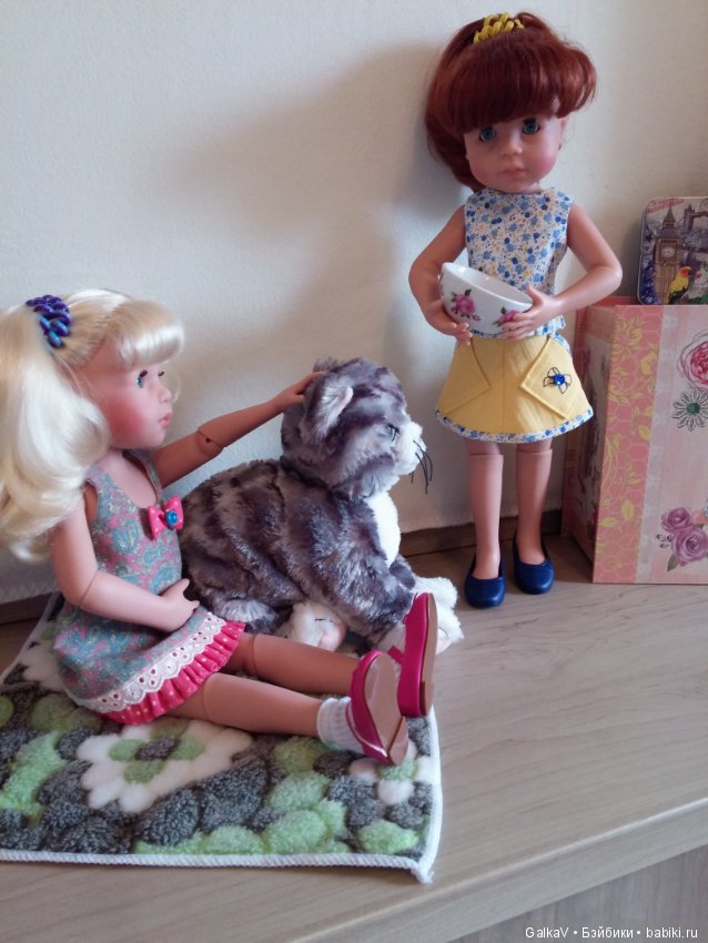 Обещала показать своих кукол Schildkrot. Показываю