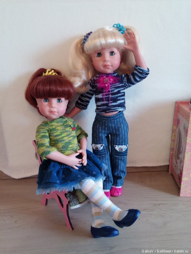 Обещала показать своих кукол Schildkrot. Показываю