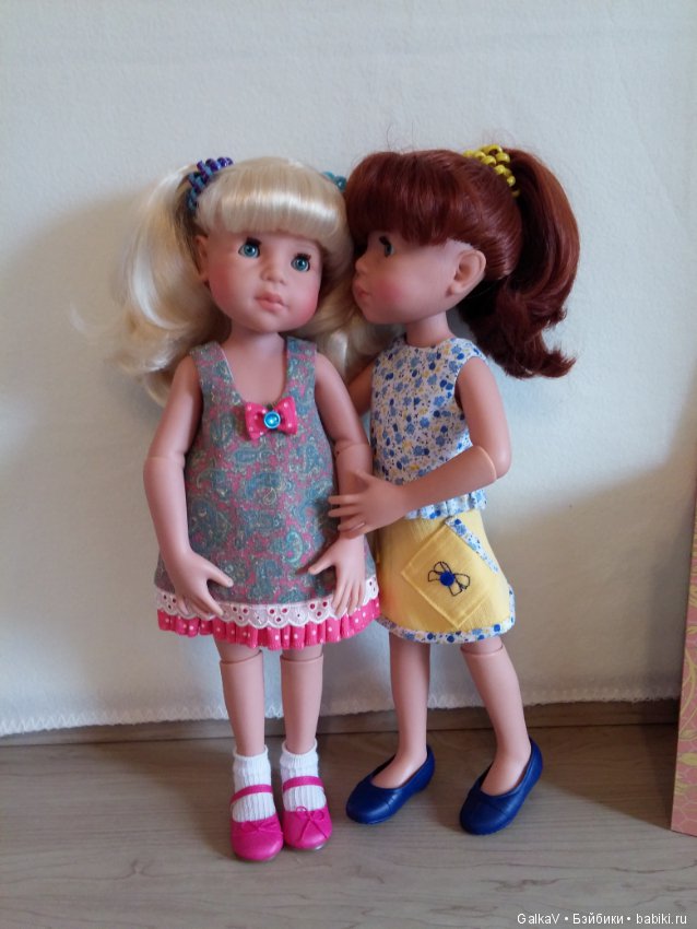 Обещала показать своих кукол Schildkrot. Показываю