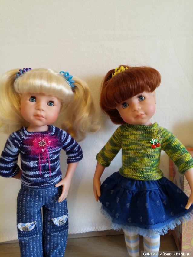 Обещала показать своих кукол Schildkrot. Показываю