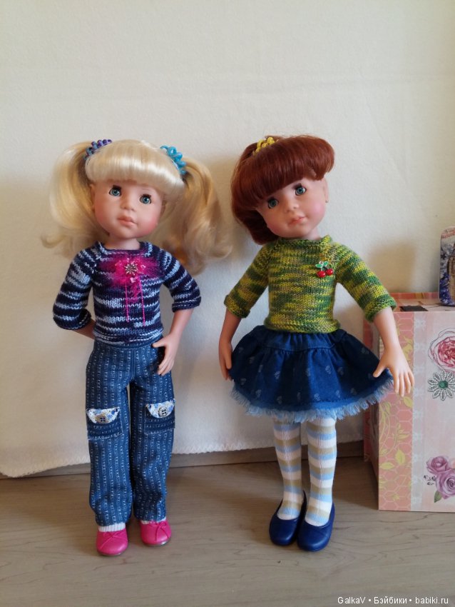 Обещала показать своих кукол Schildkrot. Показываю