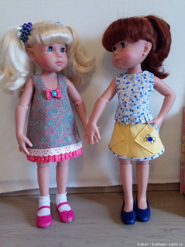 Обещала показать своих кукол Schildkrot. Показываю