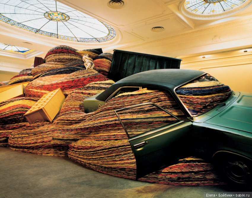 Удивительные скульптуры из старых журналов (фото 6)