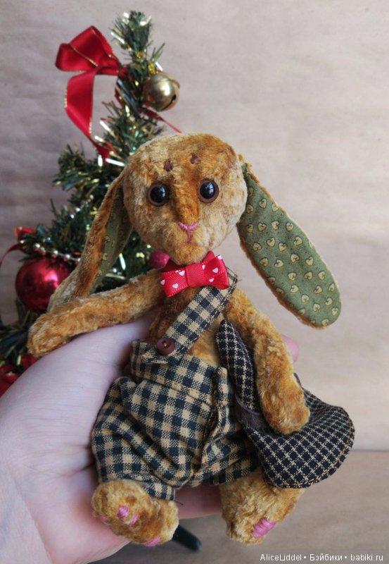 Очень серьёзный Кролик — Авторские мишки Тедди и друзья: фото (фото 4)