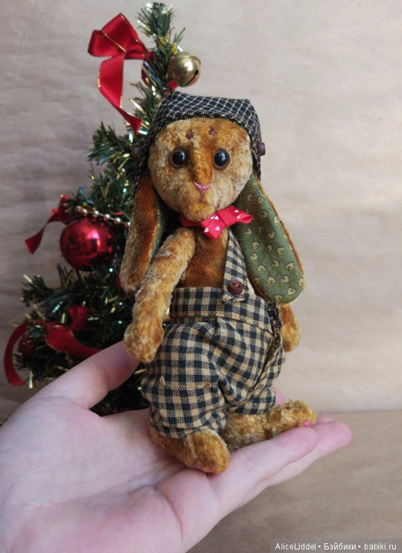 Очень серьёзный Кролик — Авторские мишки Тедди и друзья: фото (фото 5)