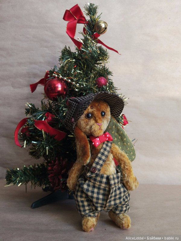 Очень серьёзный Кролик — Авторские мишки Тедди и друзья: фото (фото 2)