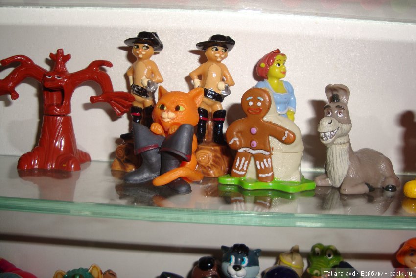 Серия киндер. Шрек — Фигурки Киндер Сюрприз (Kinder)