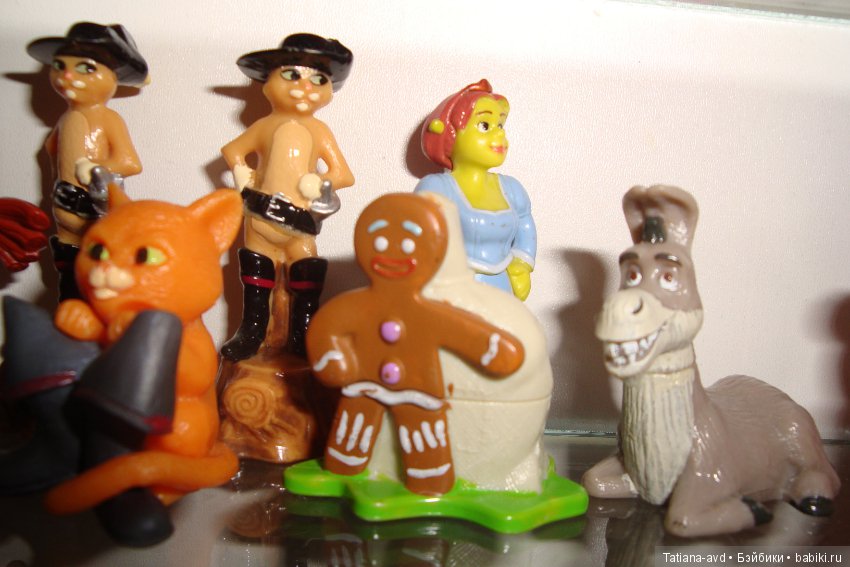 Серия киндер. Шрек — Фигурки Киндер Сюрприз (Kinder) (фото 3)