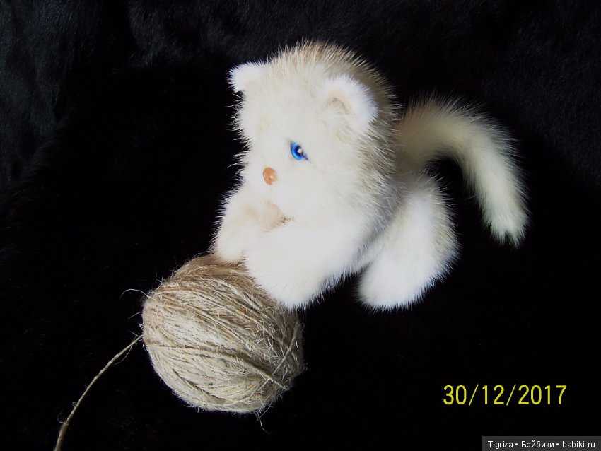 Котенок Лапка — Авторские мишки Тедди и друзья: фото (фото 5)