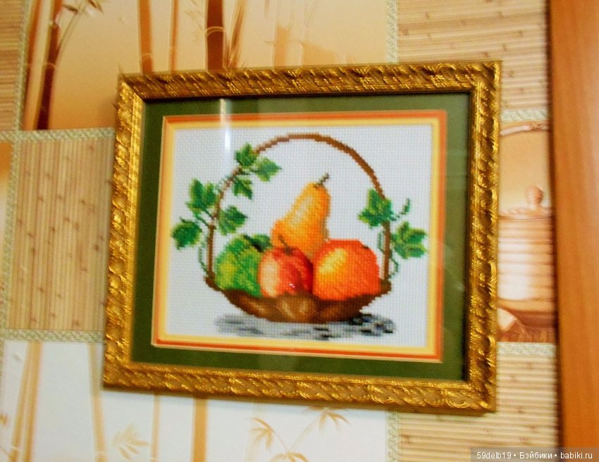 Не только шью, вяжу, но ещё и вышиваю