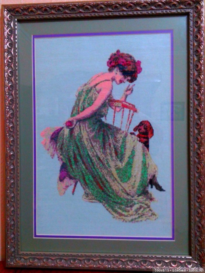 Не только шью, вяжу, но ещё и вышиваю