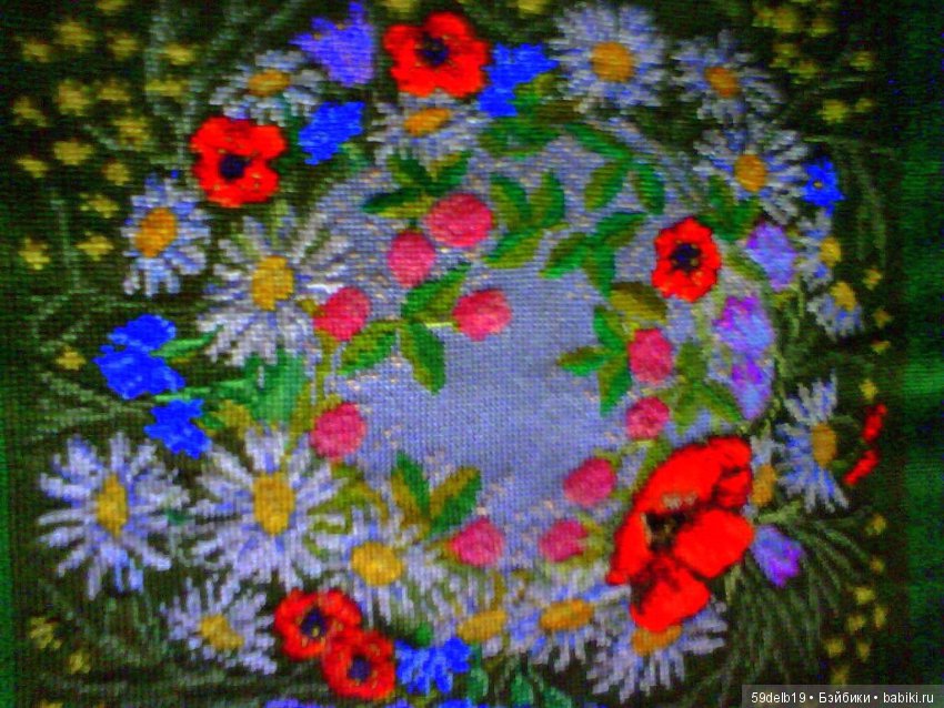 Не только шью, вяжу, но ещё и вышиваю