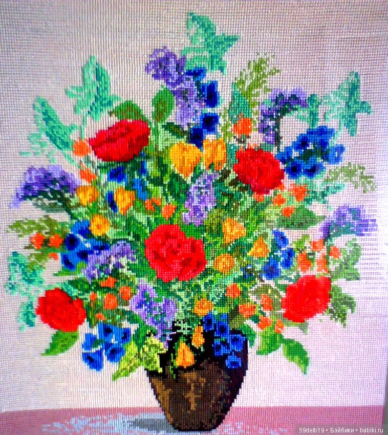 Не только шью, вяжу, но ещё и вышиваю