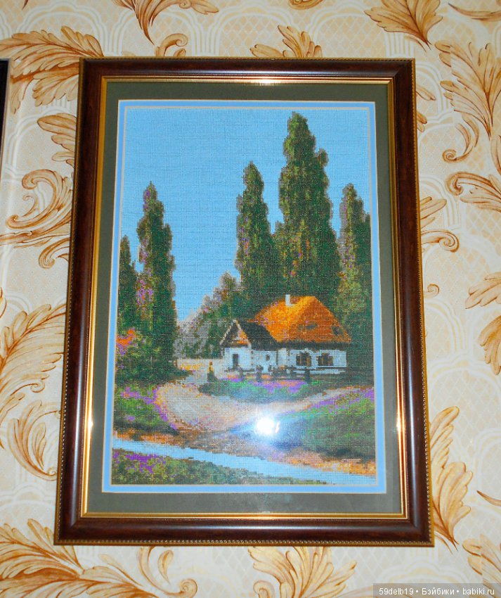 Не только шью, вяжу, но ещё и вышиваю