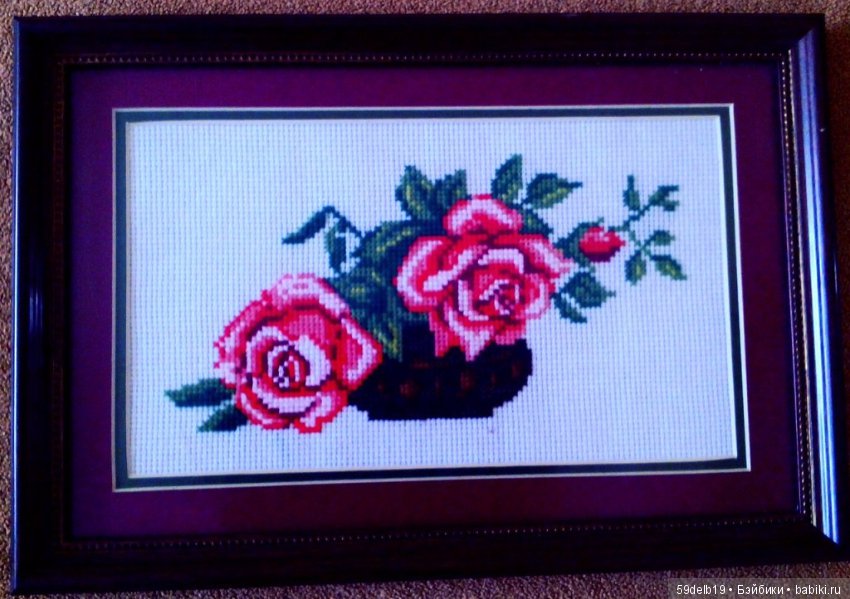 Не только шью, вяжу, но ещё и вышиваю