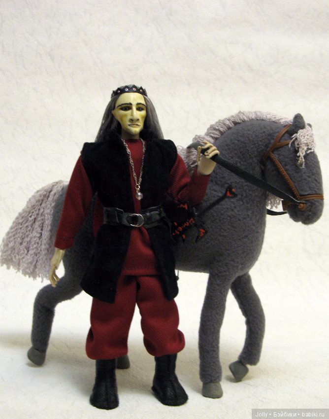 Кощей Бессмертный — Авторские куклы ручной работы: текстильные (фото 4)