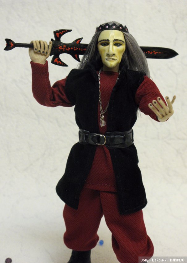 Кощей Бессмертный — Авторские куклы ручной работы: текстильные (фото 9)