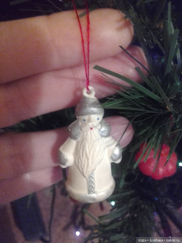 Елочные мини-игрушки моего детства