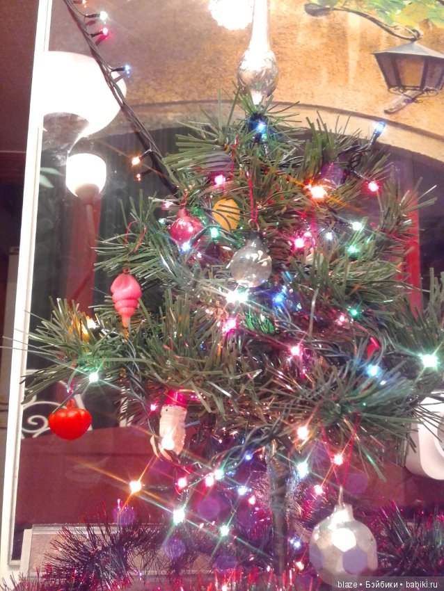Елочные мини-игрушки моего детства