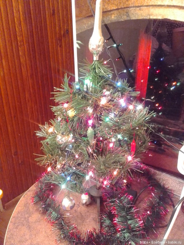 Елочные мини-игрушки моего детства