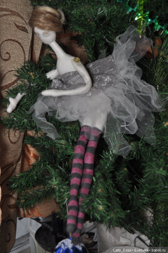 Елочная фея — Домашние фото авторских кукол: личные коллекции (фото 3)