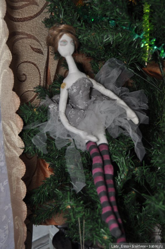 Елочная фея — Домашние фото авторских кукол: личные коллекции
