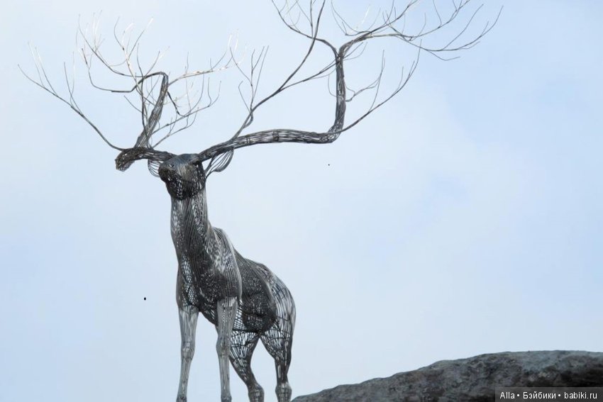 Скульптуры из проволоки от скульптора Byeong Doo Moon (фото 4)