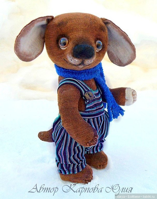 Выкройка собаки - Автор Юлия Карпова