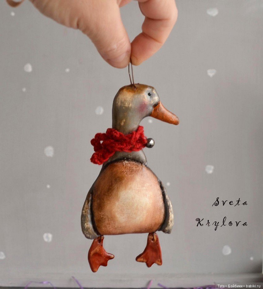 Веселые авторские игрушки Светы Крыловой (фото 5)