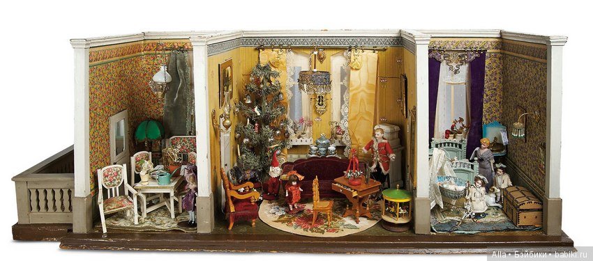 Старинные рождественские румбоксы, 1890 гг (фото 4)