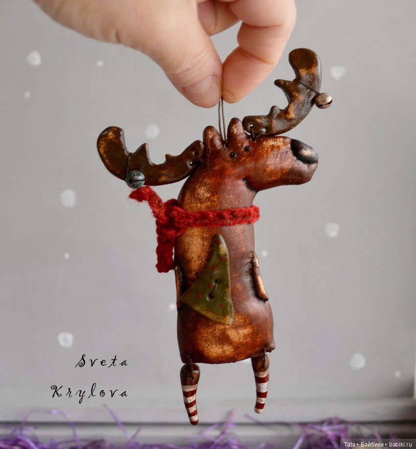 Веселые авторские игрушки Светы Крыловой (фото 6)