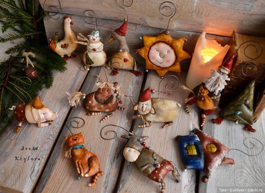 Веселые авторские игрушки Светы Крыловой (фото 7)
