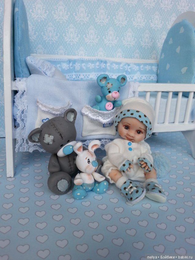 Димасик — Авторские миниатюрные куклы: лепка