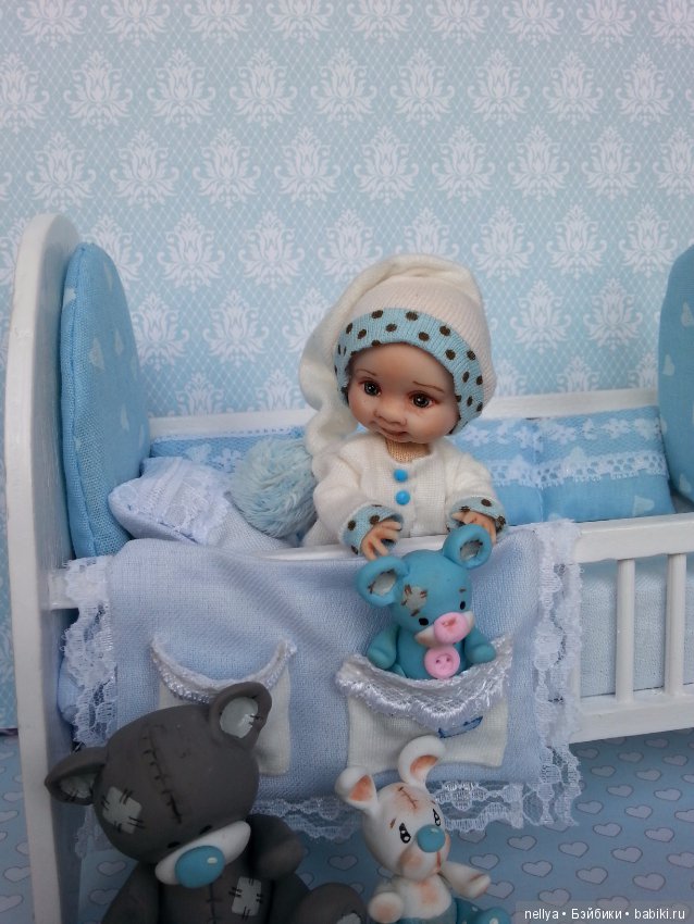 Димасик — Авторские миниатюрные куклы: лепка (фото 6)