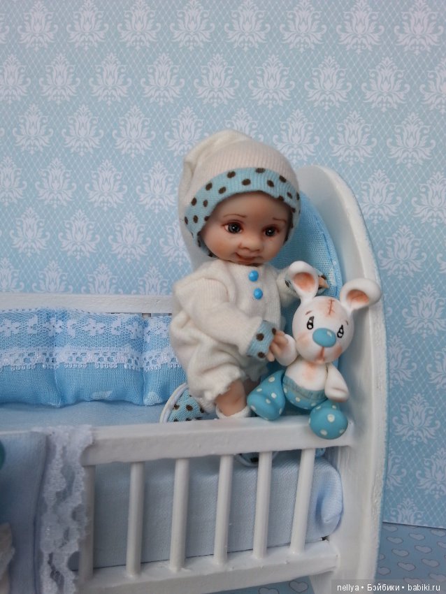 Димасик — Авторские миниатюрные куклы: лепка (фото 3)