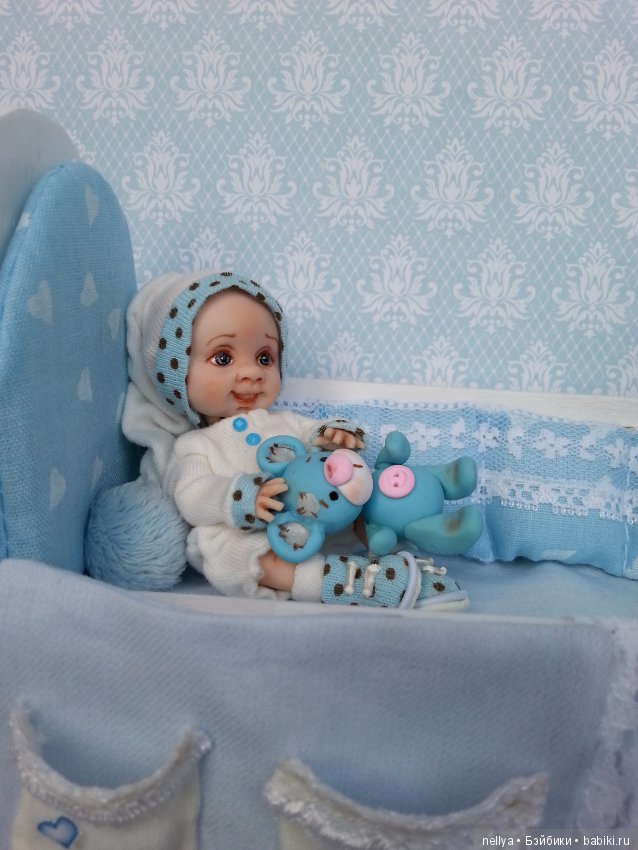 Димасик — Авторские миниатюрные куклы: лепка