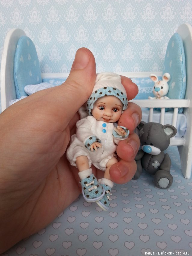 Димасик — Авторские миниатюрные куклы: лепка (фото 8)